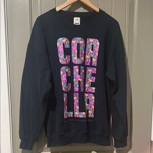COACHELLA Graphic Sweatshirt L